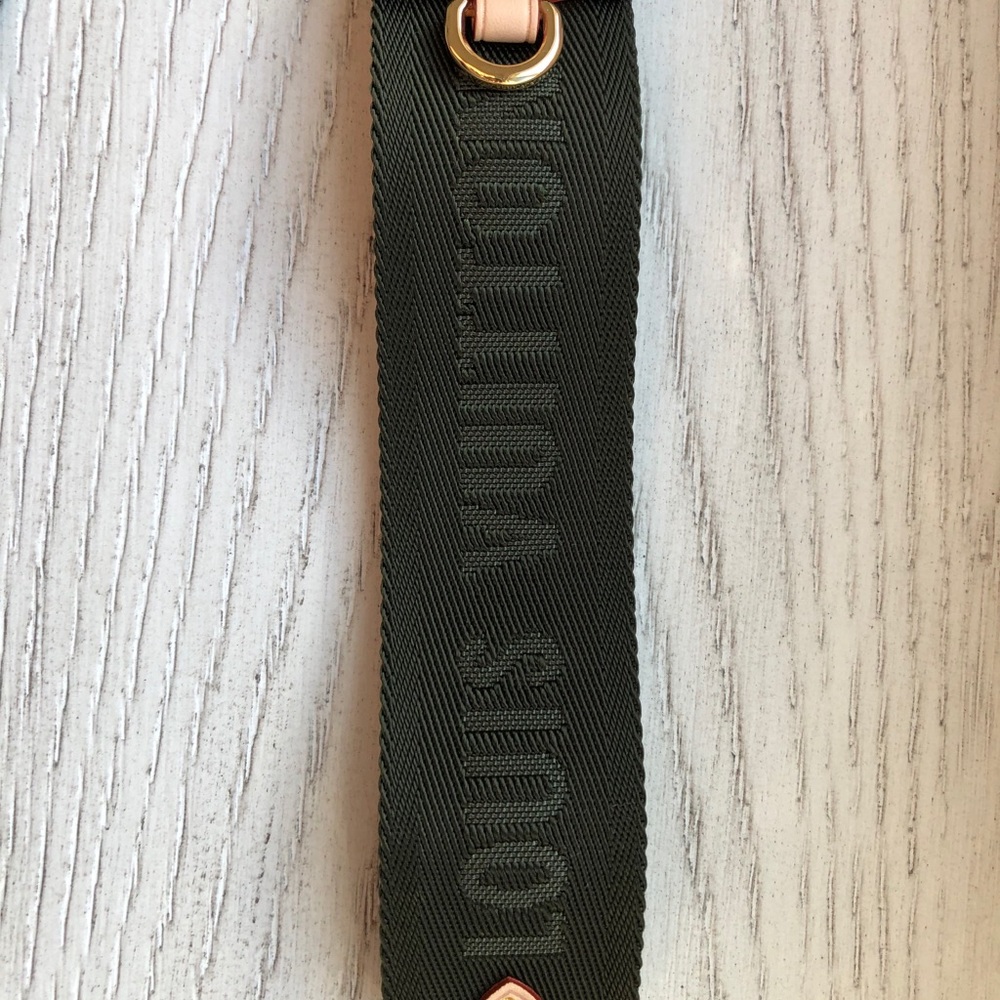 New Louis Vuitton khaki bandouliere strap - Picture 5 of 8